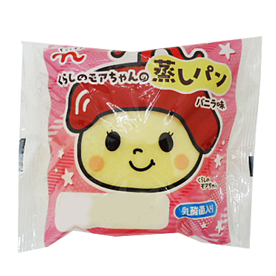 くらしモア モアちゃんの蒸しパン １個