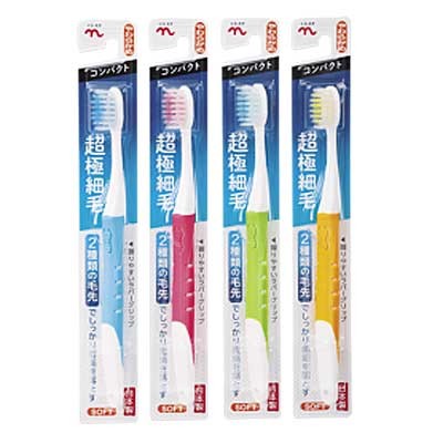 くらしモア　超極細毛ハブラシコンパクト　やわらかめ １本