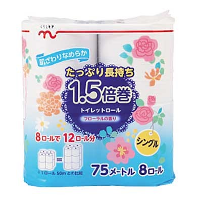 くらしモア　ブレンドトイレットペーパー　シングル