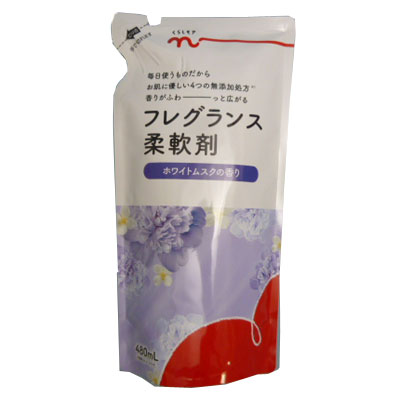 くらしモア柔軟剤ムスク替え ４８０ｍｌ