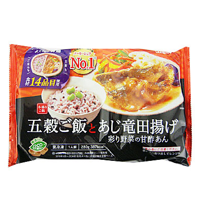 ニップン よくばり御膳 五穀ご飯あじ竜田野菜甘酢 ２８０ｇ