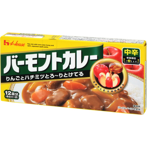 ハウス　バーモントカレー　中辛 ２３０ｇ