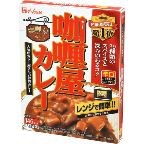 ハウス　カリー屋カレー辛口 １８０ｇ