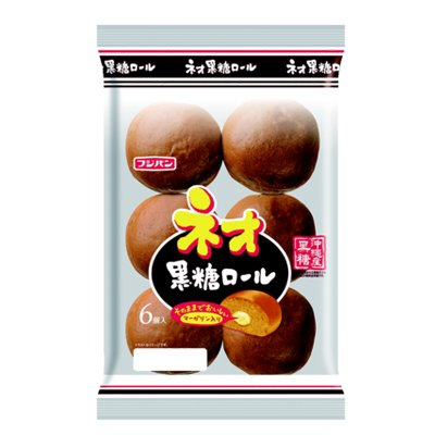 フジパン　ネオ黒糖ロール ６個入