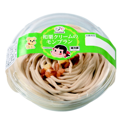 不二家　和栗クリームのモンブラン