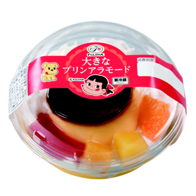 不二家　大きなプリンアラモード