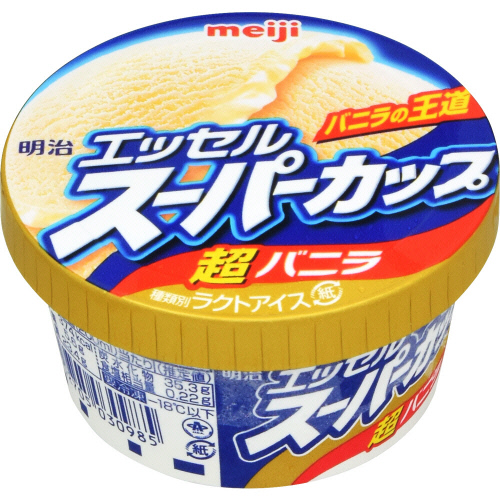 明治　エッセルスーパーカップ　超バニラ ２００ｍｌ