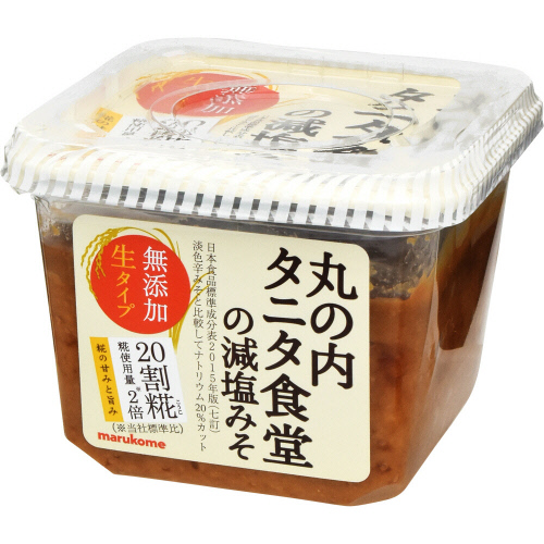 マルコメ　タニタ食堂の減塩みそ　無添加