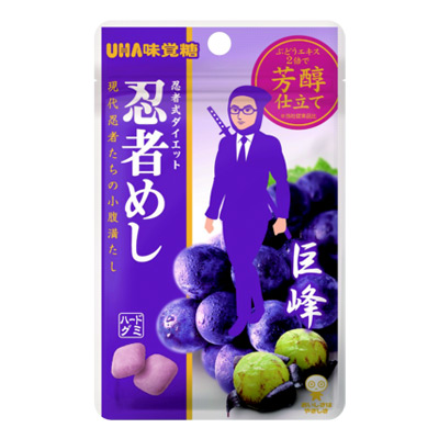 ＵＨＡ味覚糖　忍者めし　巨峰 ２０ｇ