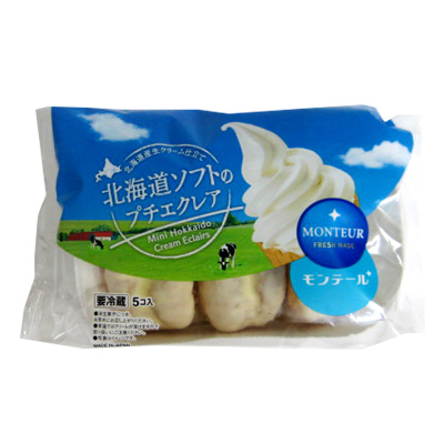 モンテール　北海道ソフトのプチエクレア