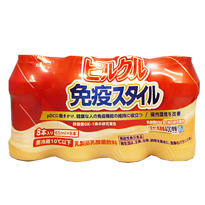 日清ヨーク ピルクル免疫スタイル ６５ｍｌ&times;８