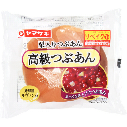 ヤマザキ　高級つぶあんパン １個