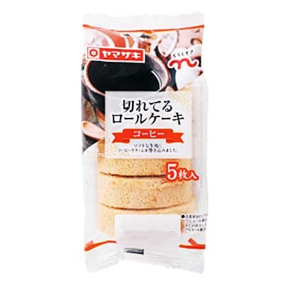 ヤマザキ　切れてるロールケーキコーヒー ５個入