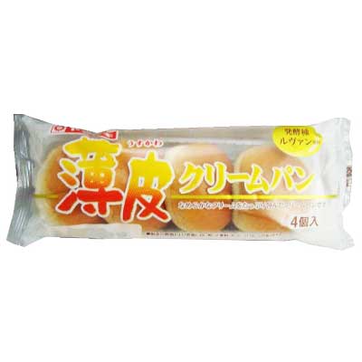 ヤマザキ　薄皮クリームパン