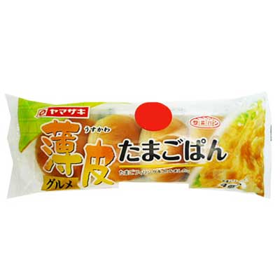 ヤマザキ　薄皮たまごぱん