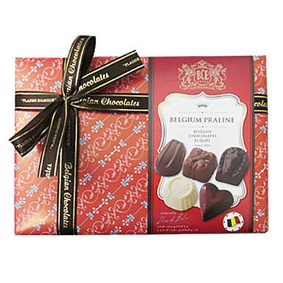 日本チョコレート　ベルギープラリネ ５個入