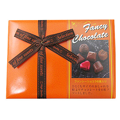 日本チョコレート　ファンシーショコラ ６個入