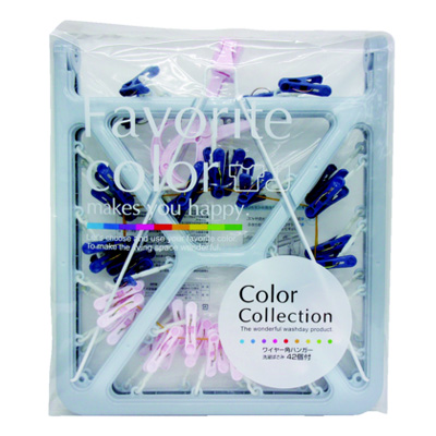 オーエ　ＣＣ角ハンガー　ピンチ４２個付　ＳＢ＆Ｐ １個