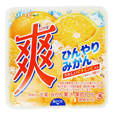 ロッテ 爽ひんやりみかん １８５ｍｌ