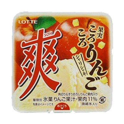 ロッテ 爽 果実ころころりんご １８５ｍｌ