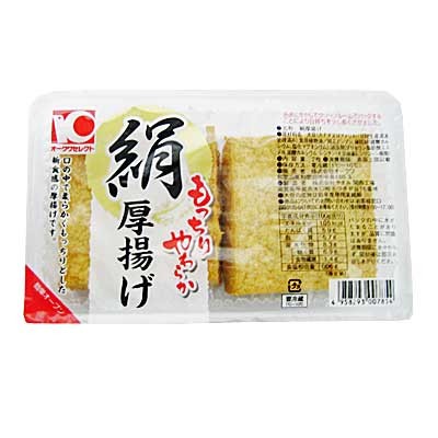 オークワセレクト　もっちりやわらか絹厚揚げ ２枚入