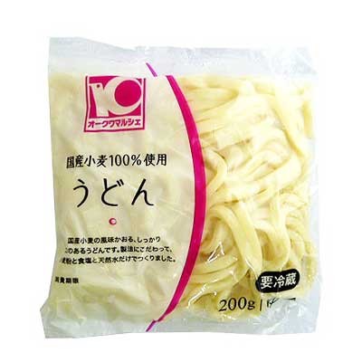 オークワマルシェ　国産小麦１００％使用　うどん ２００ｇ