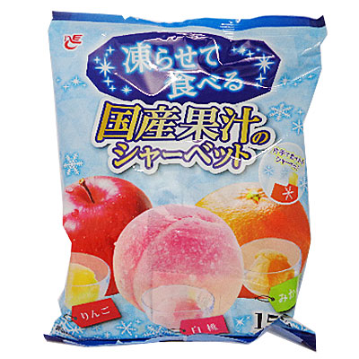 エースベーカリー 凍らせて果汁シャーベット １５個入