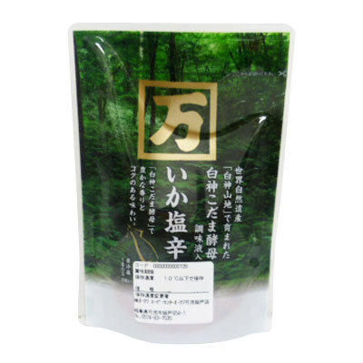 白神こだま酵母調味液入り　いか塩辛 １4０ｇ