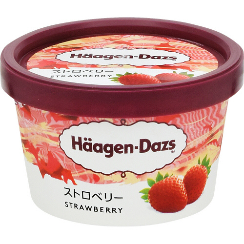 ハーゲンダッツ　ミニ　ストロベリー １１０ｍｌ