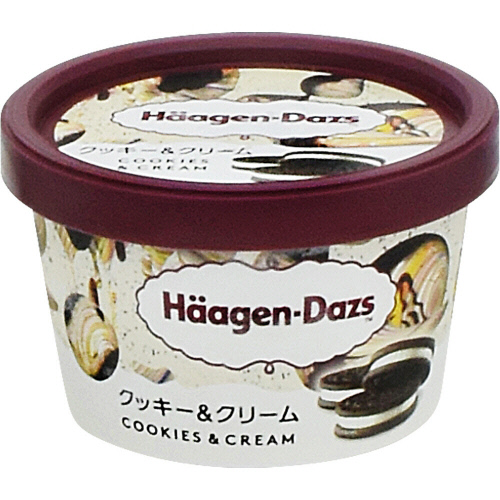 ハーゲンダッツ　ミニ　クッキー＆クリーム １１０ｍｌ