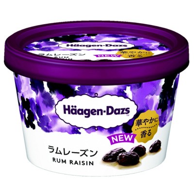 ハーゲンダッツ　ミニ　ラムレーズン １１０ｍｌ