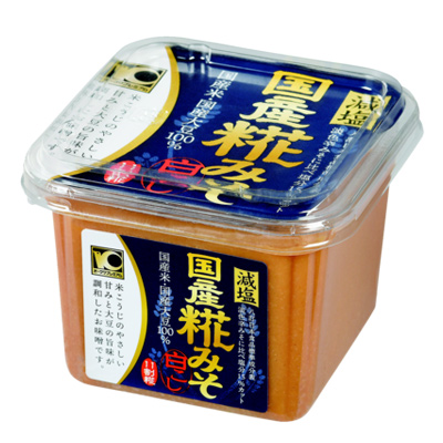 オークワプレミアム　国産糀みそ白こし減塩 ５００ｇ