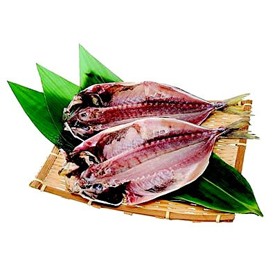 原料原産地名：韓国 あじ開き干し ２枚入・１パック