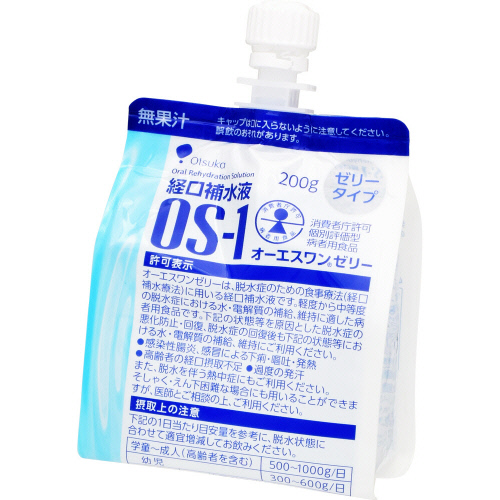 大塚製薬　経口補水液　ＯＳ&minus;１　ゼリータイプ ２００ｇ