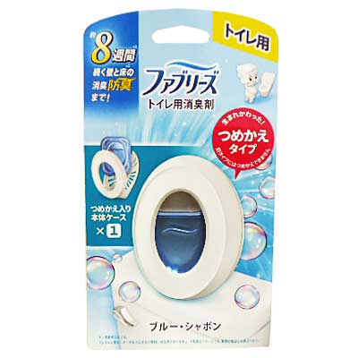 Ｐ＆Ｇ　ファブリーズトイレ用　消臭芳香剤　ブルー・シャボン　本体 ６．３ｍｌ