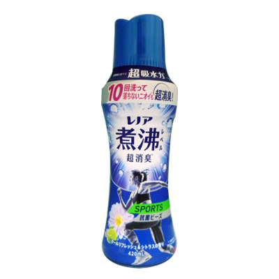 Ｐ＆Ｇ　レノア煮沸レベル　超消臭抗菌ビーズスポーツ　クールリフレッシュ＆シトラス本体 ４２０ｍｌ