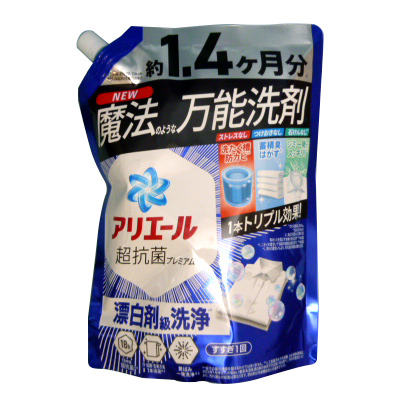 Ｐ＆Ｇ　アリエールジェル　詰替　超ジャンボ