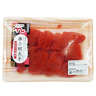 原料原産地名：ロシア又はアメリカ くらしモア　ひとくち辛子明太子 １２０ｇ